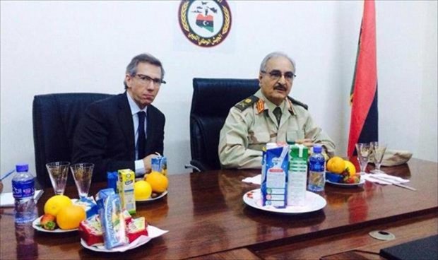 Leon with Hafter (Photo: Social media) 