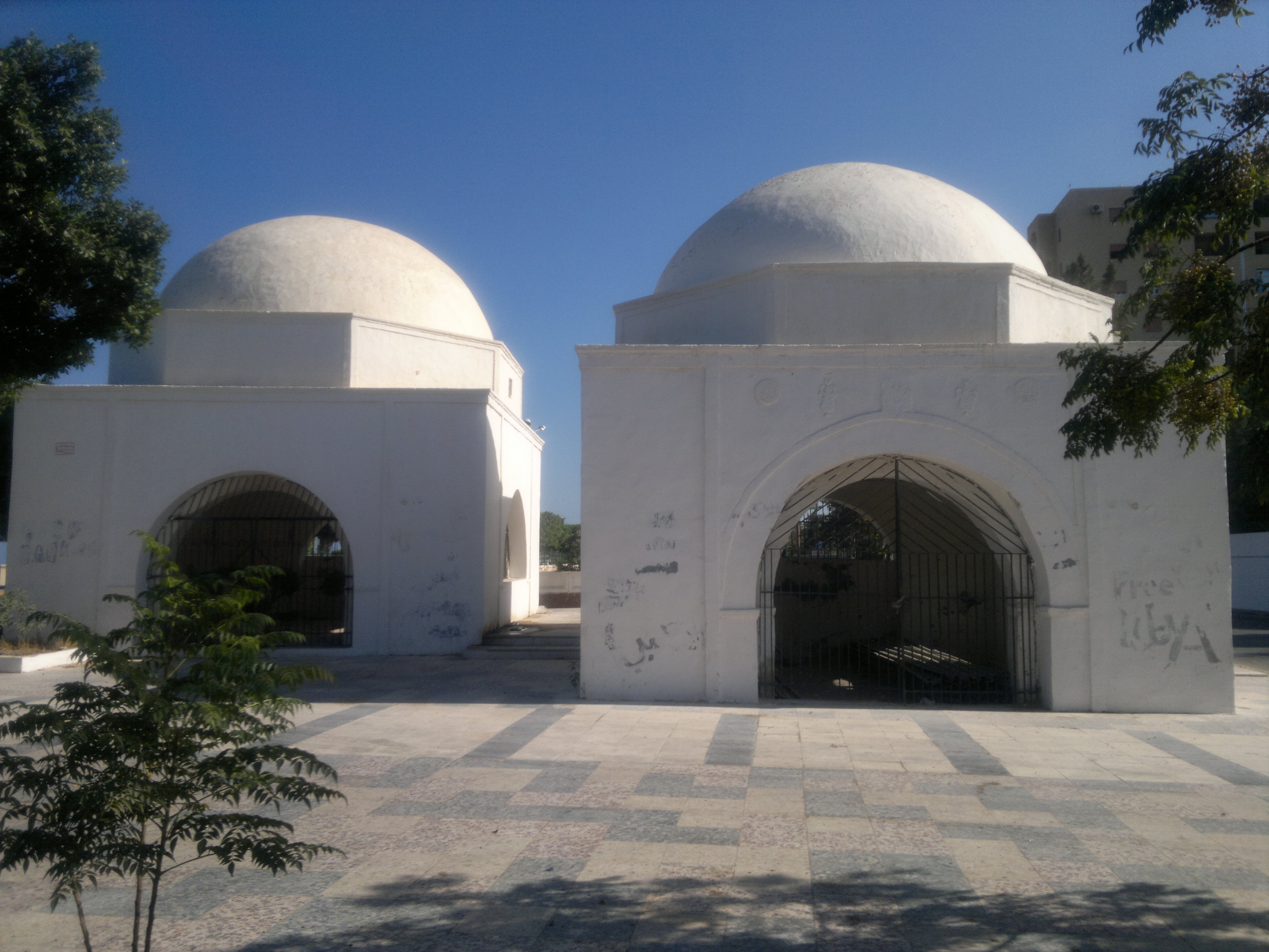 The tombs before the vandals struck  (Photo: Libya Herald)