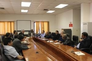 Sirte Oil board discusses the occupation crisis (Photo: Sirte Oil)