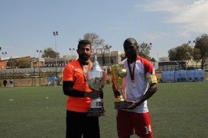 Mohamed Jamjoum and Mohamed Nasser named tourney MVPs (Photo: the Libya Herald)
