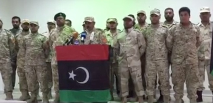 Misrata military declaration