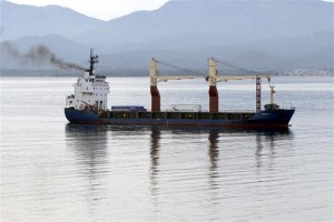 The Turkish freighter Tuna-1 (Photo: AA)