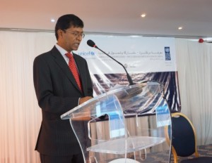 UNDP Libya Country Director delivering opeining remarks