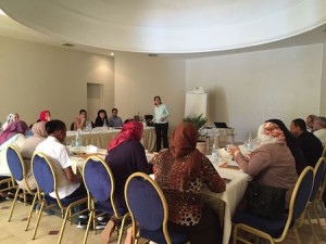 Participants at workshop in Tunisia (Photo: UNSMIL)