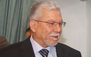 Tunsian foreign minister Taieb Baccouche