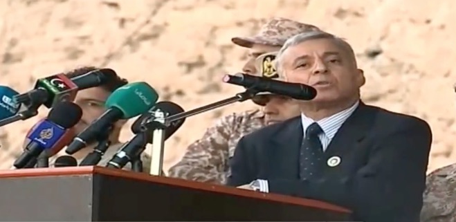 Sahmain at Liberation speech (Grab from Nabaa TV)
