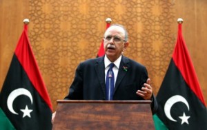 Libyan Prime Minister Abdurrahim El-Kib