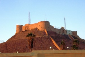 The fort at Sebha, capital of Fezzan.