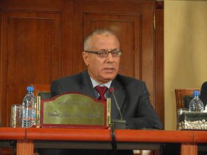 Former PM Ali Zeidan refutes accusations that he had espoused a separatist policy for Libya during a recent Sebha visit (File photo).