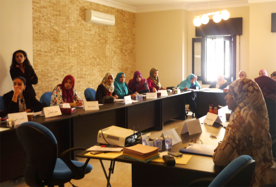More support for politically-minded Libyan women