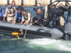 2013 EUBAM training for the Libyan Coastguard rescue (Photo: Libya Herald)