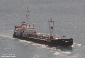 The Maltese-managed tanker Sun Oil detained for suspicion of fuel smuggling in Libyan waters last year(Photo:MarineTraffic.com) 