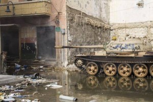 Tank in Benghazi (File photo: LNA)