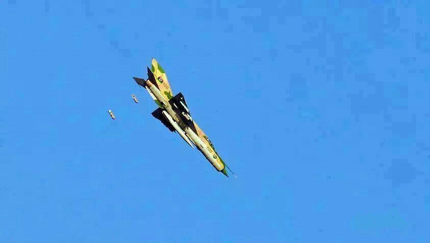 Libyan fighter planes in air strikes (Photo: Social media)