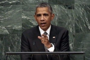 Obama at the UN today (Photo:UN)