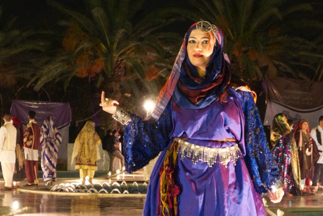 Libya fashion on show at the cultural festival (Photo: Libya Herald)