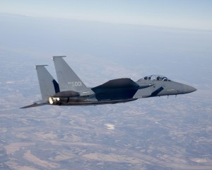 A US F-15 Silent Eagle fighter (Photo: US Defence Dept)