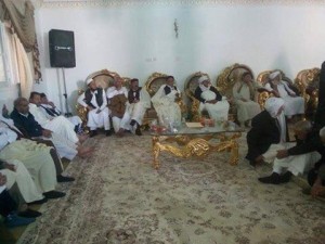 Ajdabiya elders meeting in today over the assassinations (Photo: social media)