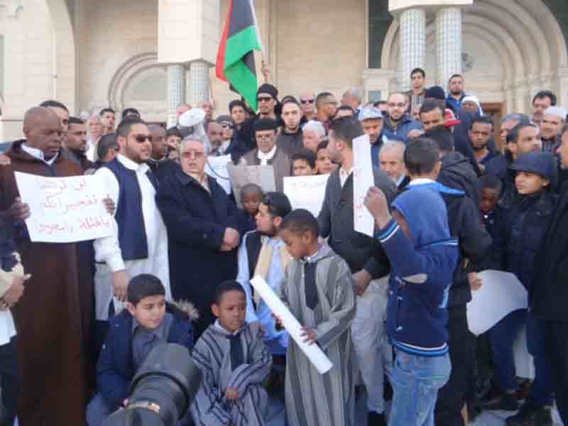 Proests in Tripoli at Zlitne AAttacjk
