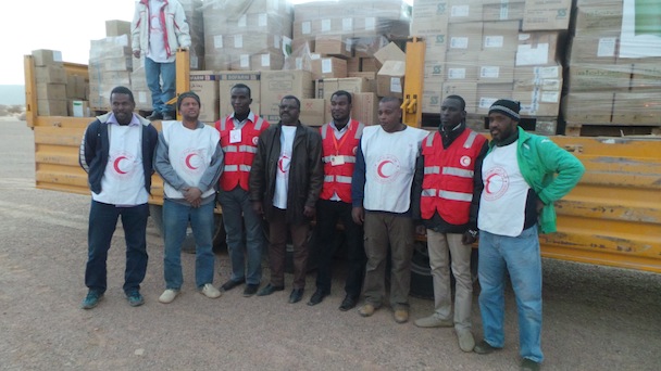 Medical aid arrives in Ghat from Algeria (Photo: 
