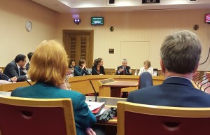 British ambassador to Libya  Peter Millett briefing the All Party Parliamentary Group in the House of Lords.
