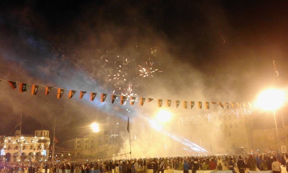 Fireworks and prizes to be won in Tripoli's Martyr's Square tonight (Photo: Social media)