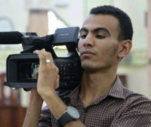 Photojournalist Ayub Al-Joli killed in today's fighting (Photo: social media)