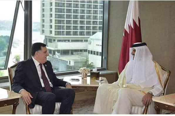  Seraj with the Emir of Qatar Sheikh Tamim bin Hamad Al Thani