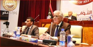 The HoR held an inquorate meeting in Tobruk today led by President Ageela Salah to review the 6+6 Committee deliberations (Photo: HoR Media Office).