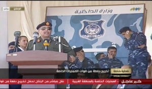 Chief-of-Staff Abdul Razak Nazhouri (Photo: Libyas Channel TV).