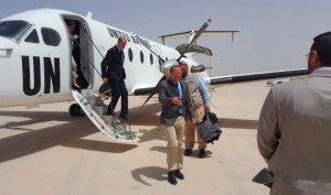 Kobler arrives today  in Misrata (Photo: UNSMIL)