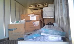 Medical supplies reach Ghanian Central Hospital