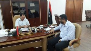Benghazi new mayor Beltamer with GECOL