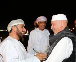 Ageela Saleh arriving in Muscat (Photo: Social media)