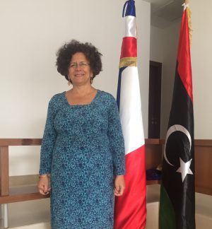 French Ambassador to Libya, Brigitte Curmi (Photo: Libya Herald) 