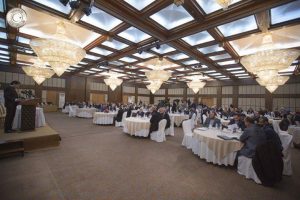 A forum was held inn Tripoli yesterday attended by most of the main state institutions on private sector investment in state projects, the revaluation of the dinar and on subsidy reform (photo: HSC)
