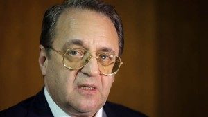 Russian minister Mikhail Bogdanov says Serraj will soon be in Moscow (Photo: Russian gov)