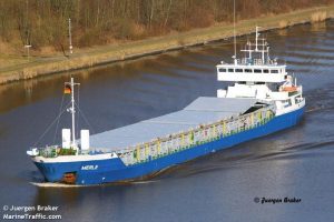 The Russian cargo ship MV Merle (Photo: MarineTraffic.com)