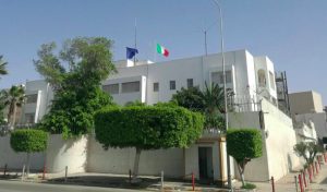 Italian embassy Tripoli