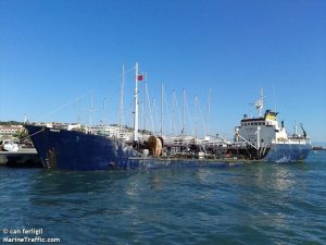 The Tanzanian tanker Rex - formerly Amari (Photo: Martinetraffic.com)