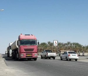 Fuel tankers finally go south (Photo: Social media)