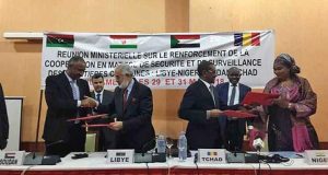 Libya signs an agreement with Chad Niger and Sudan to control its southern border (Photo: LANA).